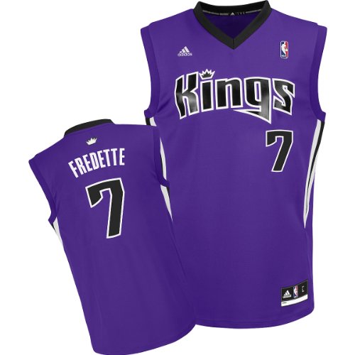 Adidas Sacramento Kings Jimmer Fredette Youth (Sizes 8-20) Revolution 30 Replica Road Jersey Large
