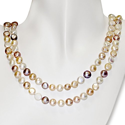 FW Multi Colored Pearl Necklace