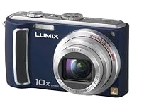 Panasonic Lumix DMC-TZ5A 9.1MP Digital Camera with 10x Wide Angle MEGA Optical Image Stabilized Zoom (Blue)