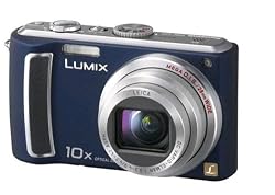 Panasonic Lumix DMC-TZ5A 9.1MP Digital Camera with 10x Wide Angle MEGA Optical Image Stabilized Zoom (Blue)