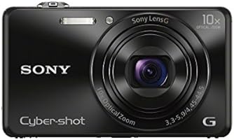 Sony DSCWX220 Digital Compact Camera with Wi-Fi and NFC (18.2 MP, 10x Optical Zoom) - Black