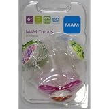 Mam Trends Silicone 3 Pacifiers value pack 6+... by MAM