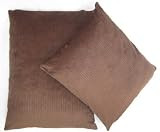 Brown Corduroy Pet Dog Cat Bed Bean Bag Cushion 28 x 36