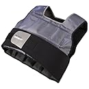 Perfect Fitness Weight Vest, 20-Pound, Grey