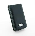 Eco-nique traditional soft leather case cover for Sony Walkman X series (NWZ-X1050 NWZ-X1060) - Black