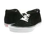 VANS Chukka Boot in Black Suede / White