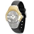 Timex 79991 Women's Silver-Tone Stainless Steel and Gold-Tone Resin Casual Watch with Comfortable Pewter Gray Resin Strap
