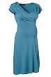 Noppies Damen Umstandsmode Kleid, 20424, Gr. 42 (XL), Blau (blue)