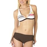 Xhilaration® Ray Swimwear - Brown-White
