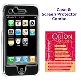 Apple iPhone 3G Plastic Protector & Screen Protector Combo (Clear)