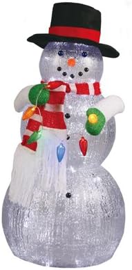 36" LED Snowman