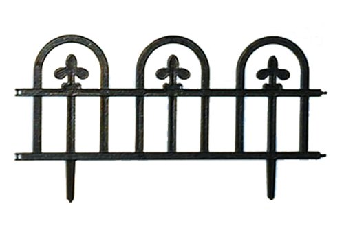 Suncast Estate Fence,  Black
