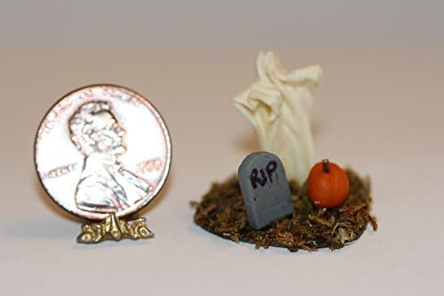 Dollhouse Miniature Ghost Scene in 1:12 Scale by All Through The House Miniatures