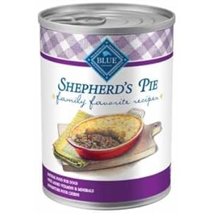 Blue Buffalo Family Favorite Recipes Shepherd's Pie Canned Dog Food, 12.5-oz, case of 12