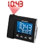 Magnasonic MAG-MM176K AM/FM Projection Clock Radio&hellip by Magnasonic
