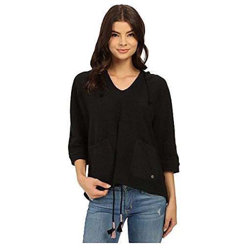 Roxy アウター パーカ＆スウェット Roc Me Out Short Sleeve Hoodie True Black [並行輸入品]