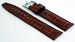 Italian Design Premium Watch Brown 22mm Leather Replacement Straps