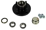 4-hole, 4 Bolt Circle Idler Hub for 2,000 lb. Axles (BT9 Spindle)