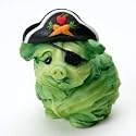 Home Grown Halloween Cabbage Dog Pirate