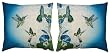 Hummingbird Indoor/Outdoor Weather Resistant Fabric Pillows (Set of two 20 inch)