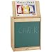 Jonti-Craft Rainbow Accents Big Book Easel - Chalkboard