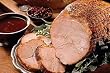 Barbequed Turkey Breast with Texas B-B-Q Sauce