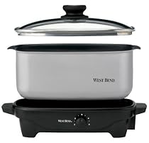 West Bend 84905 5-Quart Oblong-Shaped Slow Cooker