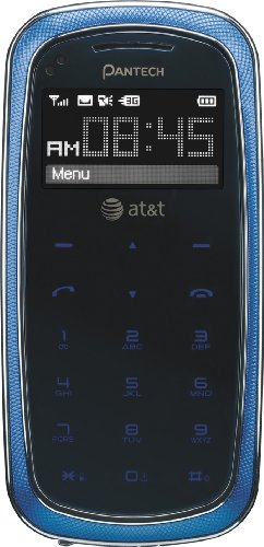 Pantech Impact P7000 Phone, Blue (AT&T)