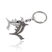 Apollo23 - Death Note japanischen Anime L Metall Keychain Cosplay, Silber