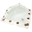 Chenille Satin Dot Blanky - All Colors