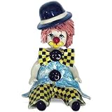 Zampiva Italian Clown Figurine - Hand Crafted Ceramic