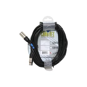 Brand new Chauvet DMX3P25FT 25 foot DMX lighting 3 pin XLR Female to Male DMX cable by 