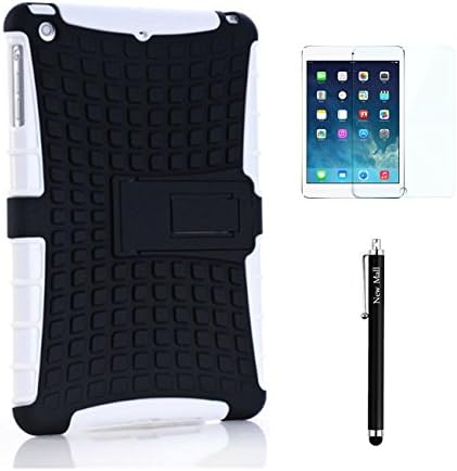 NewMall ipad mini2 case,Rugged Skin Rubberized Hybrid PC and TPU Cover Hard Case with Kickstand for ipad mini2 case