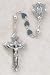 Hematite Heart Marble Sterling Silver Catholic 6MM Semi-Precious Rosary Beads Necklace Fine Jewelry