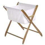 Cariboo Folding Bassinet in Teak