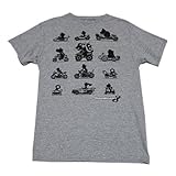 マリオカート８ シルエット　Ｔシャツ Lサイズ ［並行輸入品］