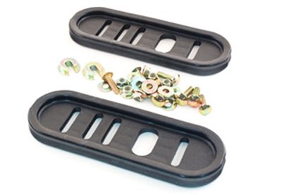 Arnold 490-241-0010 Snow Thrower Slide Shoes, Universal, Poly, 2-Pk. - Quantity 3