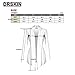 DRSKIN Women's Open - Front Long Sleeve Knit Cardigan (Cardigan Black, 3XL)