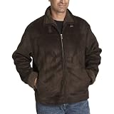 Perry Ellis Men's Faux Shearling Aviator