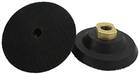 5 Inch Flexible Back Up Pad 5/8-11 Brass Thread - Pack of 2