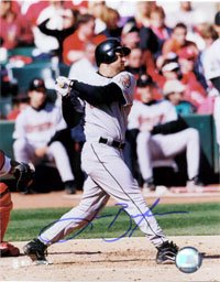 Signed Berkman, Lance (Houston Astros) 8x10 Photo