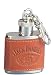 Jack Daniel's Brown Leather Belt Loop Flask/Funnel Gift Set