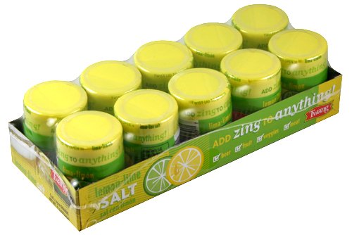 Twang 10 Pack Lemon-Lime 1.5oz Salt Shakers