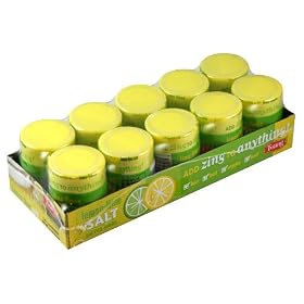 Twang 10 Pack Lemon-Lime 1.15oz Salt Shakers