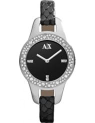 Armani Exchange AX4132 Ladies Black Pipa Smart Watch
