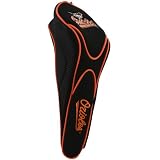 MLB McArthur Baltimore Orioles Black Magnetic Golf Club Headcover