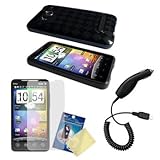 Smoke Flex-Gel Case / Skin / Cover, LCD Screen Guard / Protector & Car Char ....