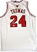 Tyrus Thomas Autographed / Signed White Authentic Chicago Bulls Basketball Jersey