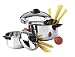 Kitchen & Housewares : Metro 4-Piece Pasta Pot Set #1064