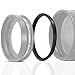 Goja 62-58MM Step-Down Adapter Ring (62MM Lens to 58MM Accessory) + Premium MagicFiber Microfiber Cleaning Cloth